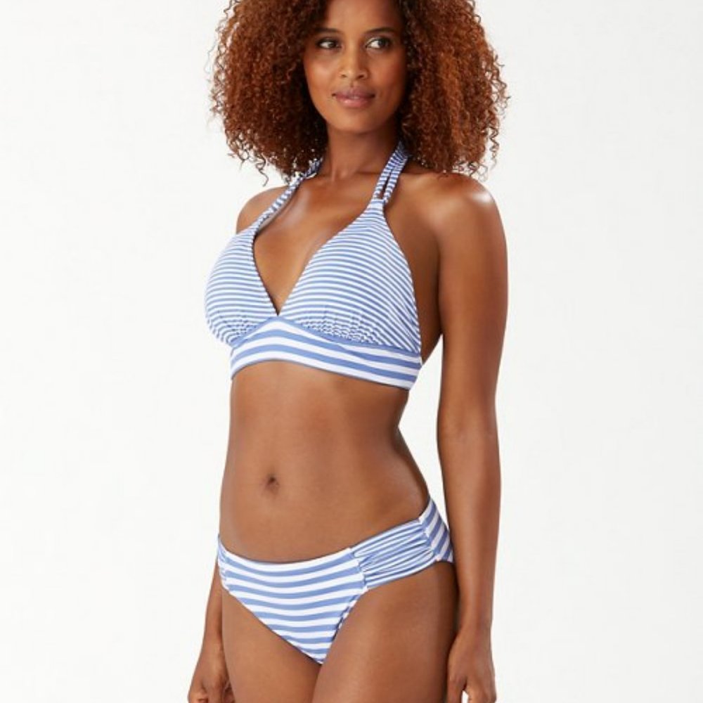 NWT! Tommy Bahama Blue Reversible Swimsuit Bikini